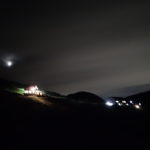 雷鳥沢キャンプ場の夜